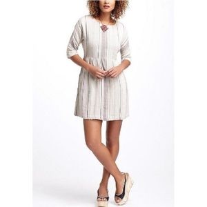 Ace & Jig Mini Pleat Dress in Birch